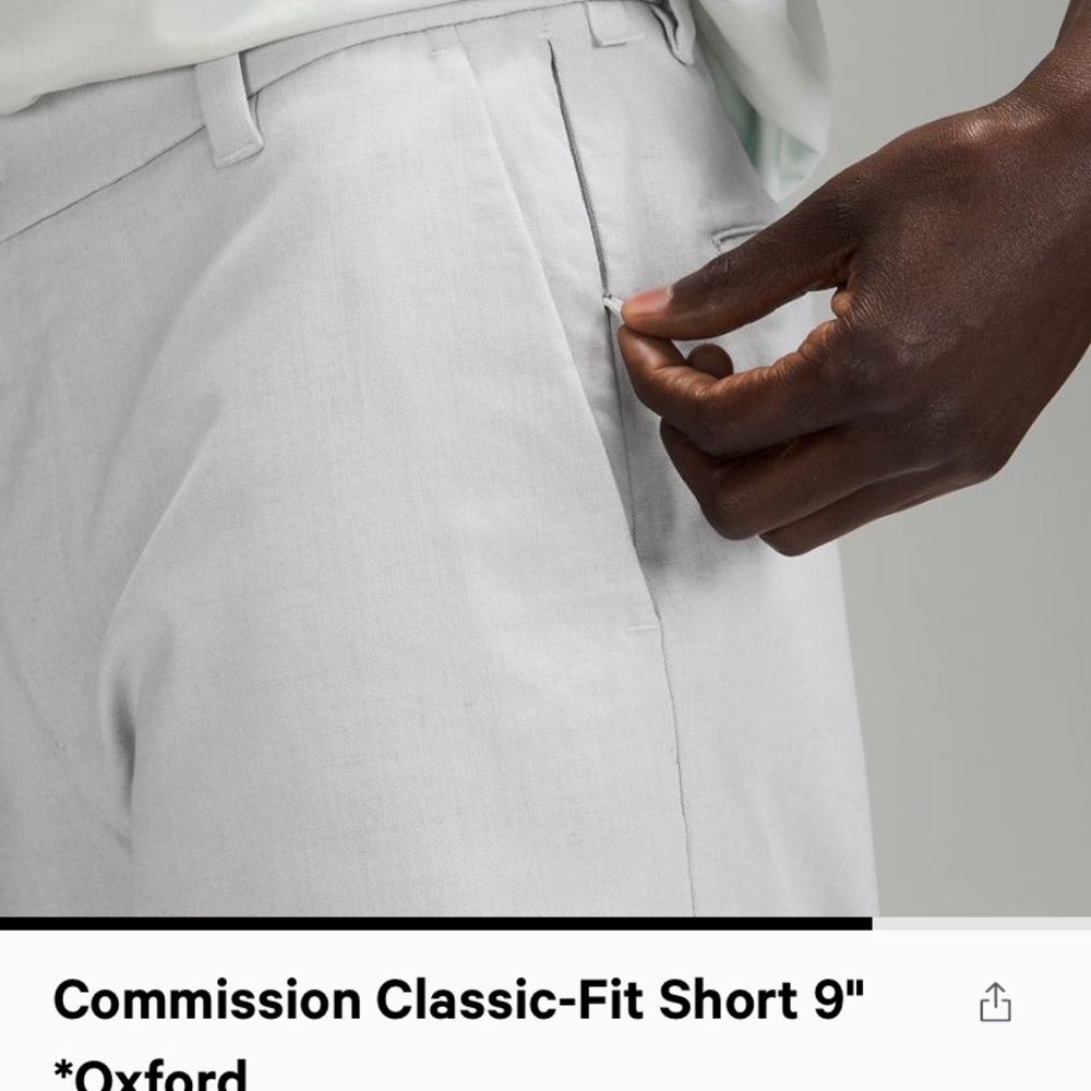 lululemon athleta Commission shorts, size 28, Like New - Picture 12 of 12